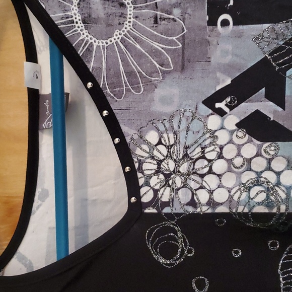 Simply Art Dolcezza XL top 96 viscose 4 elastane beautiful, never worn - Picture 2 of 3